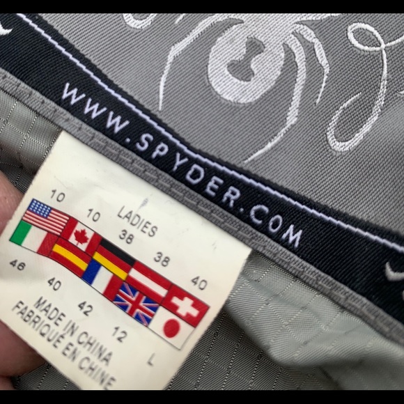 - Spider Woman Ski Pants Insulated Size 10 - Picture 5 of 13